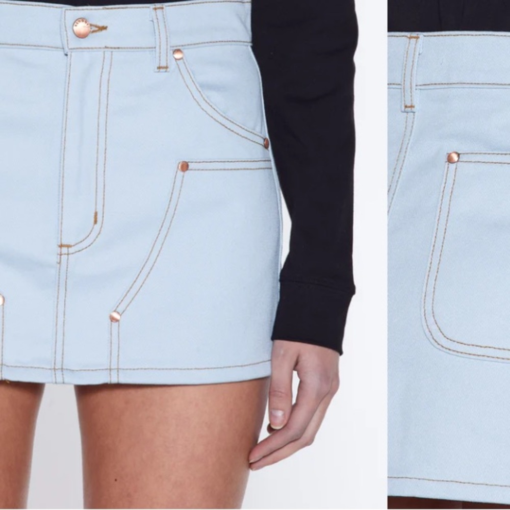 Renggli sky blue skirt
